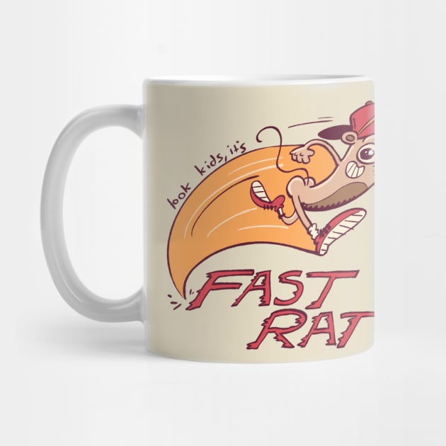 FAST RAT by neilkohney